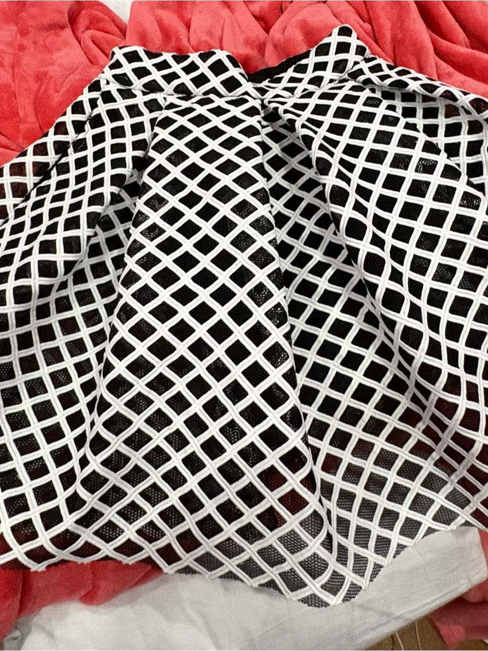 Maje NWOT Jungle Mesh Skirt